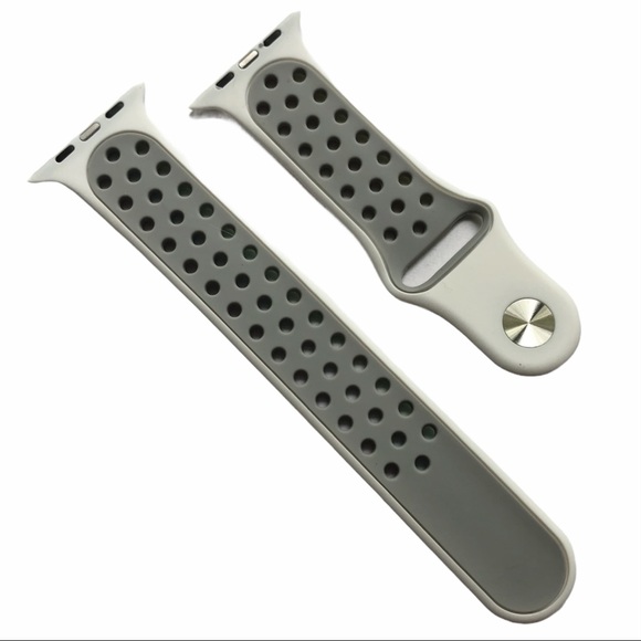 5/$20 NEW RAINBOW Silicone Sport Band Apple Watch 44/45/49 mm M/L PRIDE - Picture 3 of 8